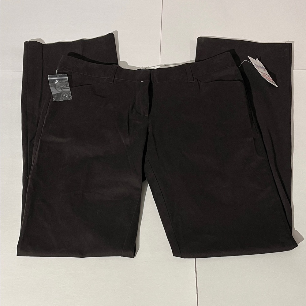 The Limited Stretch Y2K Low Rise Boot Cut Pants Chocolate Brown sz 6 NEW!